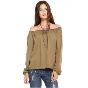 Chaser off the shoulder long sleeve